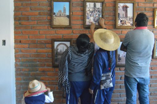 Photographic exhibit by Prisciliano Diego, Pamatácuaro, Los Reyes, Michoacán, México. April 2017 ©Gabriela Zamorano