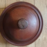 Participant 7 Wooden bowl with lid